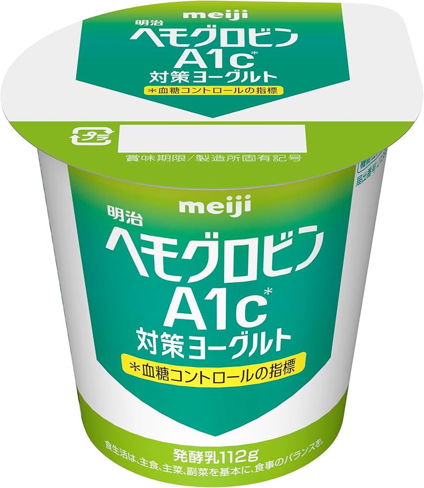 Amazon.co.jp: 明治 ヘモグロビンA1c対策ヨーグルト 112g×12個 MI-2